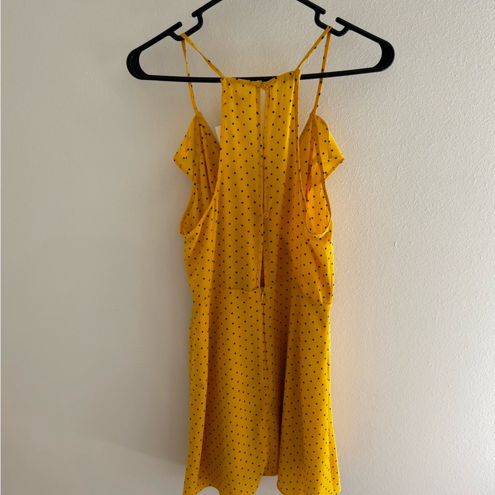 Yellow Polka Dot Dress - Picture 2 of 2